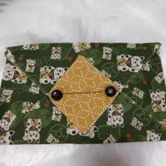 ハンドメイド　箱ティッシュカバー