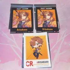 CrazyRaccoon GIGO限定 チェキ風カード ありさか CR