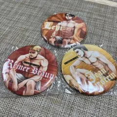 【値下げ】進撃の巨人 サウナ缶バッジセット