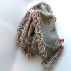 REHERSALL マフラー 美品 人気 リメイク ストール ショール