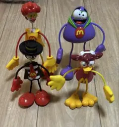 ヴィンテージ　マクドナルド フィギュア ハッピーミールベンダブル ミールトイ