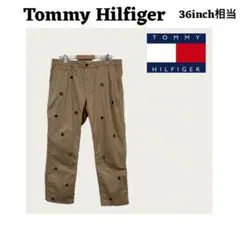 Tommy Hilfiger 刺繍入りチノパン 36インチ相当