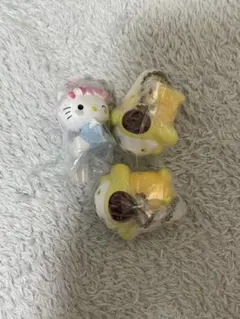 サンリオキャラクターズGRWMマスコットチャーム キティ ポムポムプリン