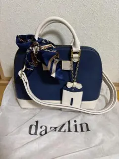 【dazzlin】 2way ハンドバッグ/ショルダーバッグ／パスケース付