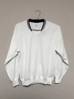 【新品タグ付き】IGNIO イグニオ Vネック スウェット 白 Mのサムネイル