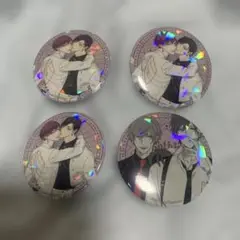 Qpaきゃらドリ 缶バッジ 楔ケリ 先生 メメントスカーレット
