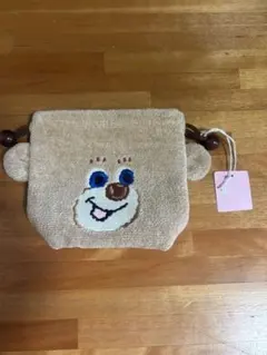 【新品未使用】フェイラー オールドテディ　ドアップテディ 耳付き巾着　ポーチ