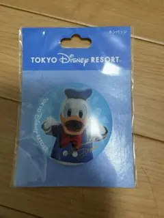 東京ディズニーリゾート ドナルドダック 缶バッジ
