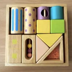 エド・インター 音いっぱいつみき 木製 知育玩具 森の遊び道具シリーズ　赤ちゃん