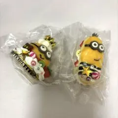 贅沢スイーツ ミニオンズキャラケーキ ケビン( 囚人服) キングボブ 未使用品