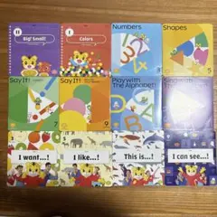 英語教材カードセット DVD・CD付き