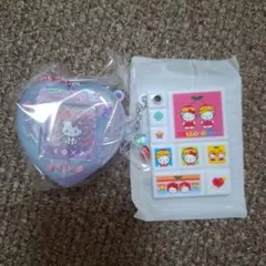 ハローキティ タイルシール風ミラー シークレットミニゲーム機風チャーム