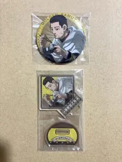 ゴールデンカムイ 尾形百之助 缶バッジ アクリルスタンド