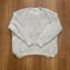 AMERICAN HOLIC ニット　白系（少しライトグレー）