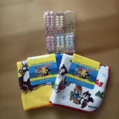 フエラムネ　ミニチュア玩具　＆　クッピーラムネ　タオルハンカチのサムネイル