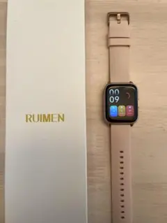 RUIMEN H1 スマートウォッチ 本体 ピンク