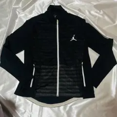 Jordan Brand ジップアップジャケット ブラック XXLロゴ擦れのサムネイル