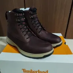 Timberland ダークブラウン ハイカットブーツ