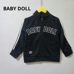 BABYDOLL　ベビードール　ジャージ上　キッズ　ブラック　110