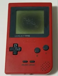 【ジャンク品】【値下げ不可】ゲームボーイポケット 赤