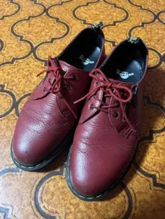 ドクターマーチン 3ホール 赤 UK6