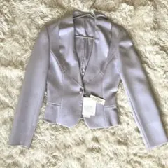 ef-de 新品タグ付き 薄紫 パープル ジャケット 9号