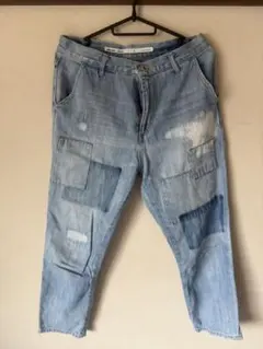 niko and... jeans パッチワーク デニムパンツ Mのサムネイル