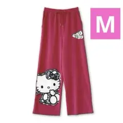 新品　アベイル egg ハローキティ スウェットパンツ　 Mサイズ　ピンク