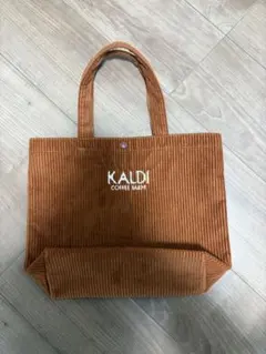 KALDI COFFEE FARM コーデュロイ トートバッグのサムネイル