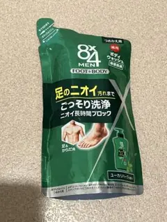 未開封 8×4 MEN 足と体用ボディソープ 320ml 1袋のサムネイル