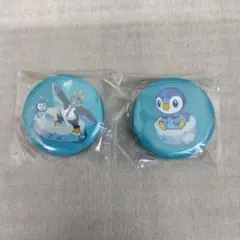 ポケモン　ポッチャマ　丸缶　2点セット