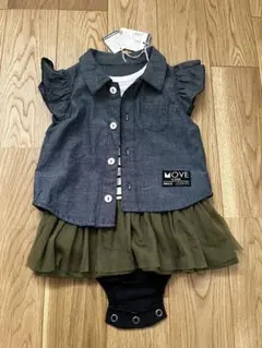 フリル付きワンピース 95cm以下のサムネイル