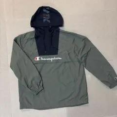 XLARGE × CHAMPION アノラックパーカー　ナイロンジャケット