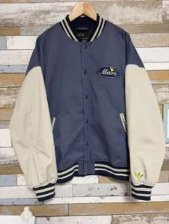 Mark Gonzales ジャンパー Lサイズ ネイビー/アイボリー