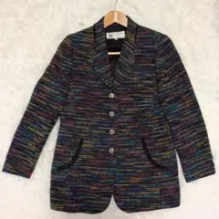 HARDY AMIES マルチカラーJKT 80s ヴィンテージのサムネイル