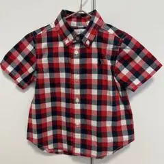 ★美品 Ralph Lauren 半袖チェックシャツ 12m★