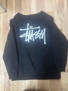 Stüssy ブラック フード付きスウェット Sのサムネイル