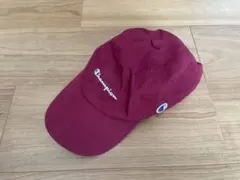 Champion バーガンディ キャップ