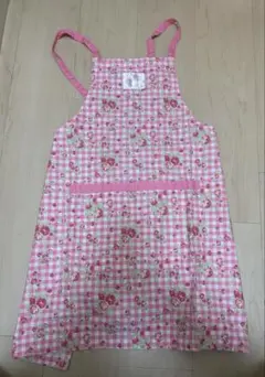 サンリオ　HELLO KITTY LIZ LISA エプロン キティ　花柄