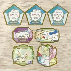 7点セット ★ ちいかわ グミ キラキラダイカットステッカー