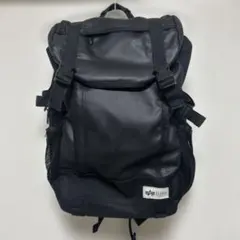 ALPHA INDUSTRIES ブラック　バックパック　リュック