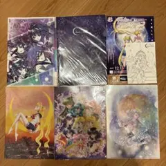 セーラームーン　セーラームーン展　テンキュー クリアファイル　5枚セット