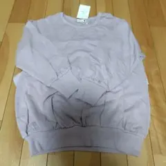 【新品】branshes 薄紫 トレーナー 130サイズ