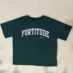 Lovetoxic カレッジロゴ Tシャツ グリーン Mサイズ