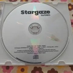 SixTONES　Stargaze　CD