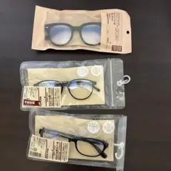 新品　無印良品 サングラス 3種セットのサムネイル