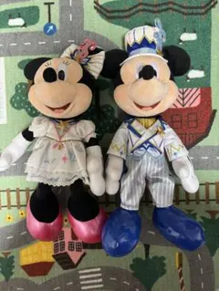 ディズニーシー　20周年　タイムトゥシャイン　ミッキー　ミニー　ぬいぐるみ