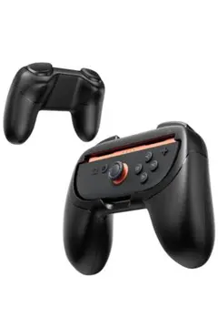 Switch2用コントローラー ハンドグリップ2個セット　ブラック