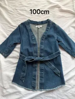 デニムジャケット　キッズ　100cm 春コーデ