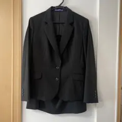 LES MUES femme黒 スカートスーツ 上下セット